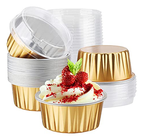 Mini Recipientes Para Tartas De Queso Eusoar, 30 Unidades, 5