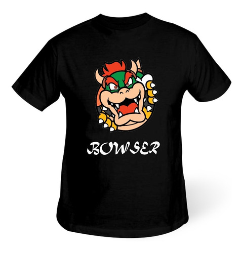 Playera Bowser Cara