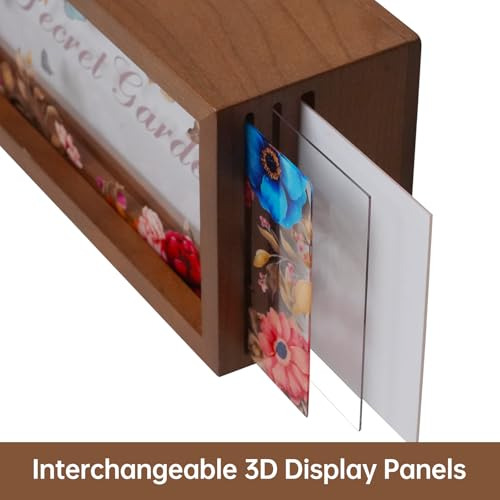 Lámpara De Mesa De Madera Con Luz Nocturna Decorativa Estaci