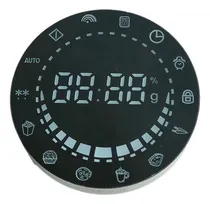 Comprar Kit 2 Displays Redondos Led Azul Para Microondas Pme31