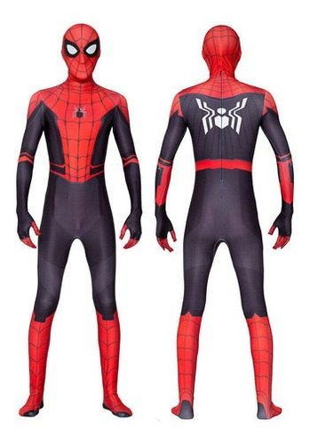 Spiderman Lejos De Casa Traje De Mono Cosplay Para Adultos