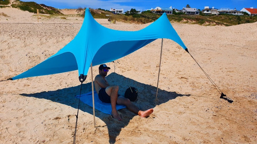 Smartent Carpa Playera Autoarmable P/ Playa Sombrilla Gazebo