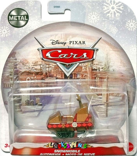 Disney Cars Snowmobile Mater Saves Christmas Original Lacrad