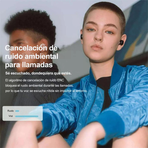 Auriculares Bluetooth Realme Dizo Gopods D Blancos Blanco