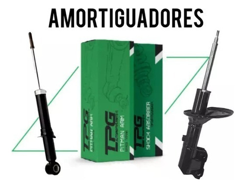 Amortiguador Peugeot 206 2000-2009 Trasero Pj