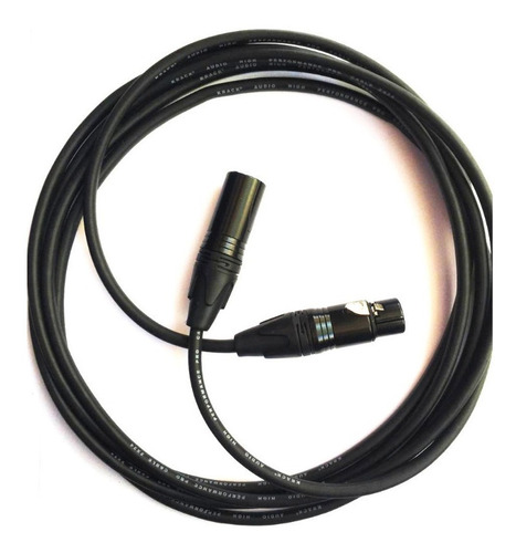 Cable Balanceado Para Microfono Xlr A Xlr De 10 Metros 