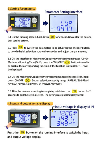 Conversor Dc-dc Buck Boost 5a 80w Dc6-36v Módulo De Alimenta