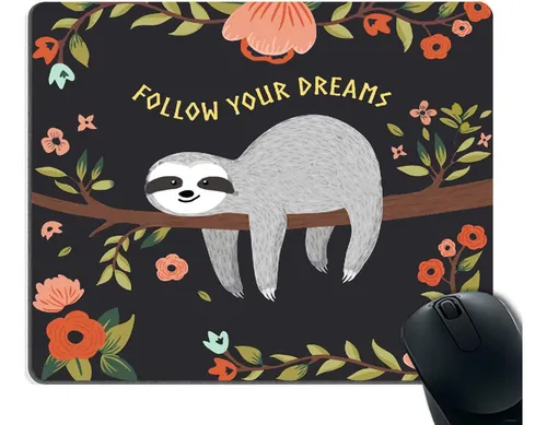 Smooffly Gaming Mouse Pad Custom, Siga Sus Sueños Pad Mouse