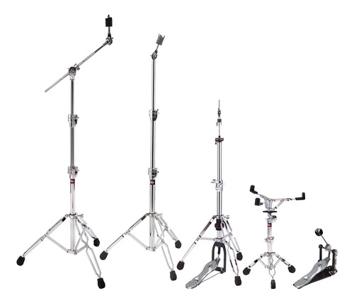 Set De Fierros P/ Bateria Gibraltar 6700 Pk 5 Soportes