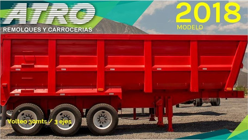 Imagen 2 de 2 de Gondola Volteo 30 M Cubicos Suspensión De Aire 2 Y 3 Ejes