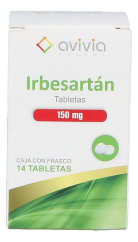 Irbersartan 150 Mg Caja Con 14 Tabletas