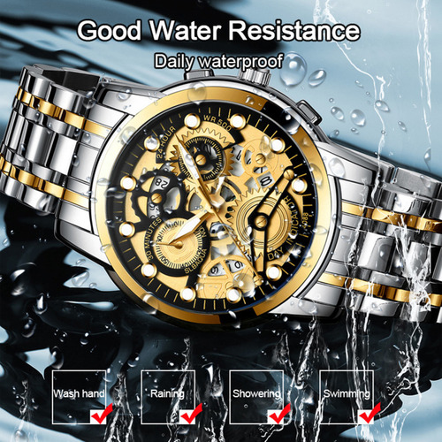 Relojes Para Hombre Relojes De Pulsera Automation Lujo De Al