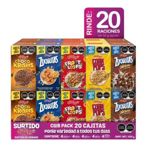 Cereal Kellogg's 20 Pzas