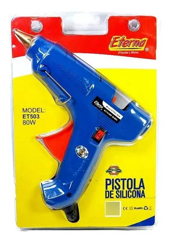 Pistola Silicona Eterna Grande Pegante Caliente Arte Manual