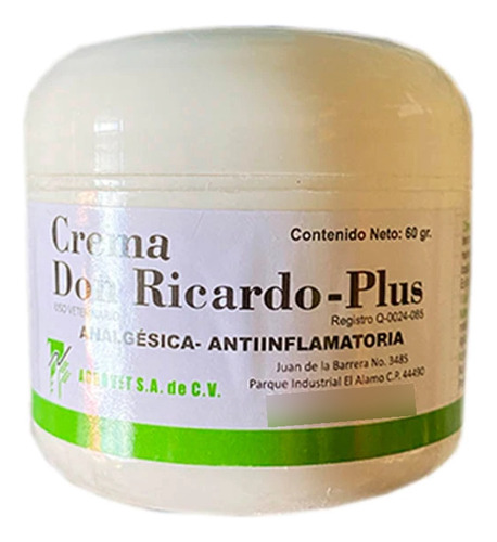 Pomada Don Ricardo-plus (antigolpes, Desinflamatorio)