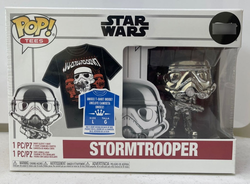 Funko Pop Teels Star Wars Stormtrooper 2022 Incluye Camiseta