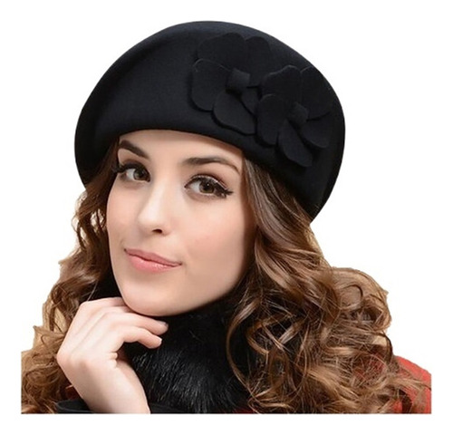 Gorra De Boina Francesa Chapéus De Inverno Femininos Pil [u]