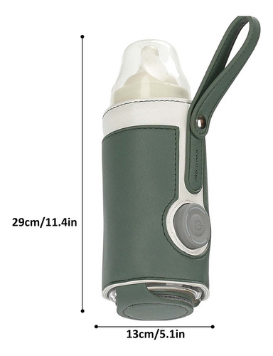 Biberón Portátil Baby Milk Warmer, 3 Niveles Constantes