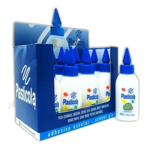 Adhesivo Vinilico Plasticola   40g. X 12