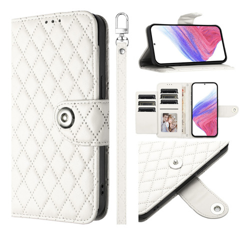 Z Funda De Piel Tipo Cartera Para Motorola E15 E14 E13