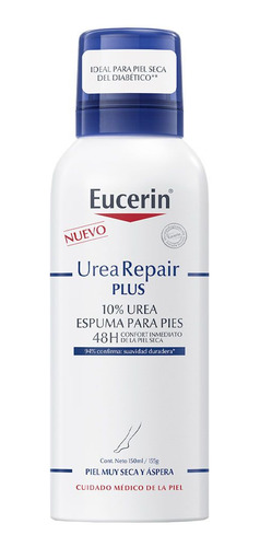 Eucerin Urearepair Plus Espuma Para Pies Secos Y Ásperos