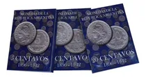 Comprar 3 Albumes Para Monedas Argentinas Niqueles Cents +50 Monedas