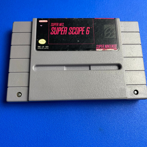 Super Nes Super Scope 6 Snes Nintendo Original
