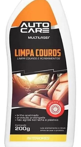 Limpa Couros Multilaser Autocare Aud456 200ml