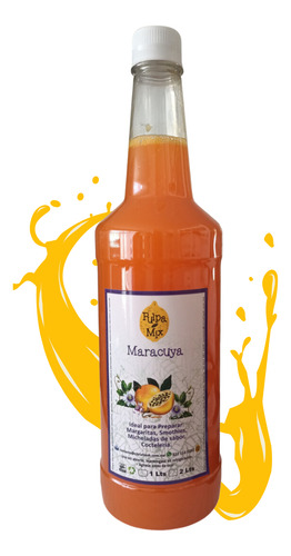 Mix De Pulpa 100% Natural Sabor Maracuyá Cocteleria