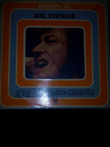 Disco De Vinilo Joe Cocker Retrato De Época Año 1973   E   !
