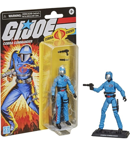 Cobra Commander - Gi Joe Retrô Collection Hasbro (lacrado)