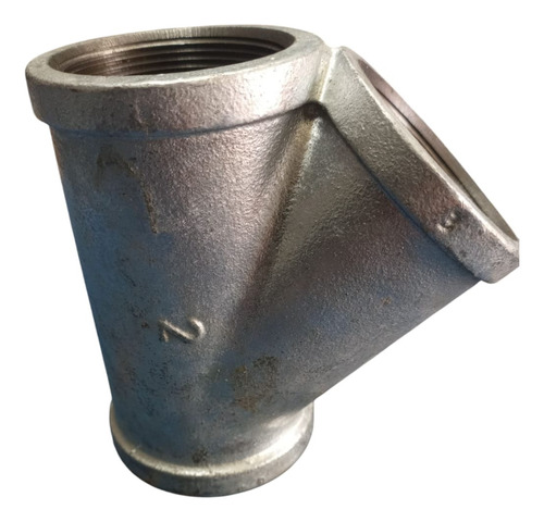 Yee Galvanizada Roscado 2 Pulgadas 2 X 2 X 2 Acero Galv