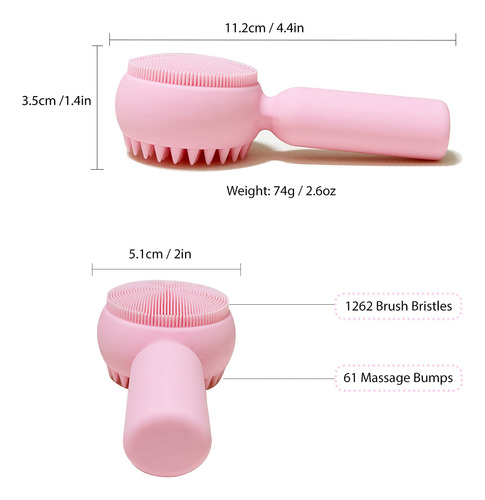 Cepillo Facial 2 En 1