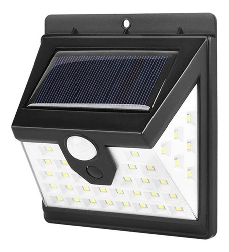 Lámpara Solar Led Con Sensor De Movimiento - Aplique Pared