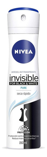 Desodorante Nivea Black & White Invisible Pure