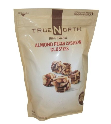 True North Almendra Anacardo Pacana Clusters, 24 Oz (pack De