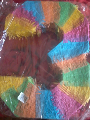 Piñata Numero 3 De Carton Mide 50 Cmts,
