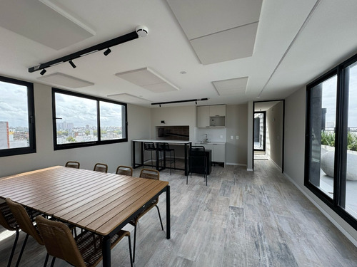 Venta Apartamento Monoambiente Con Terraza A Estrenar Pocitos