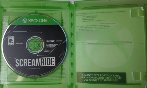 Xbox One Screamride $305 Orig Disco Fisico Used Mikegamesmx (Usado)