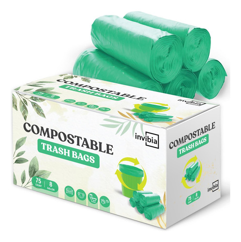 Bolsas De Basura Compostables-bolsas De Basura Para Cocina Y