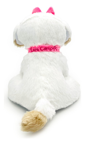 Peluche Perrita Galleta Campos Verdes Lara Lara Blanco