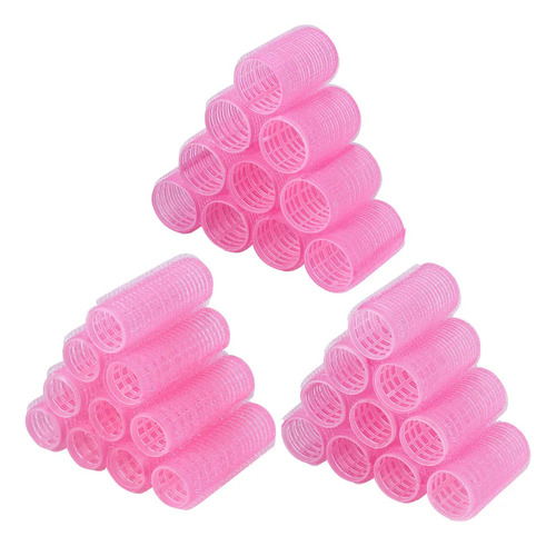 De Juego De Rulos De Pelo De 30 Piezas Con Clips Y Peines
