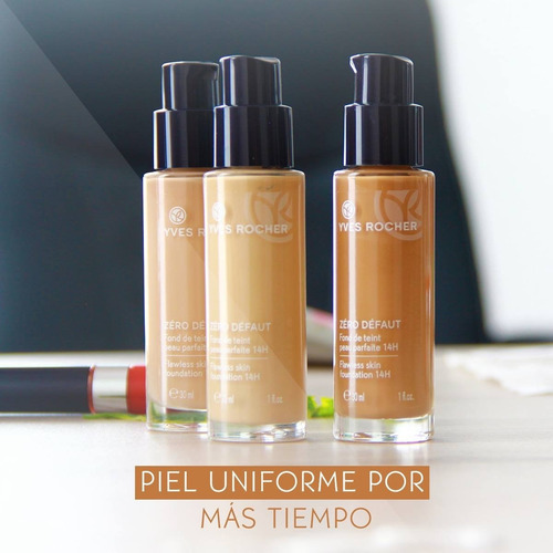 Imagen 3 de 3 de Maquillaje Zero Defaut 10hrs Spf30 Yves Rocher Varios Tonos