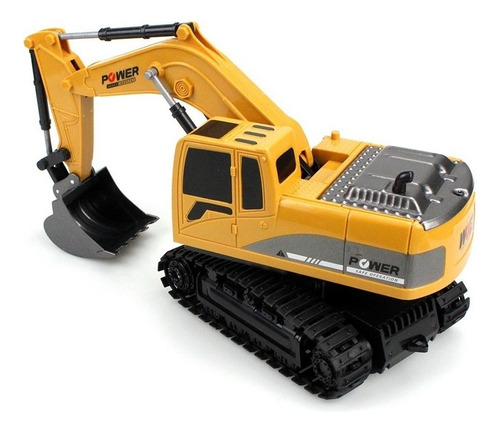 Mini Excavadora Rc Funcional Full 6 Canales Recargables