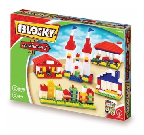 Blocky Construccion 2 X200 Piezas Para Armar Cantidad De Piezas 200