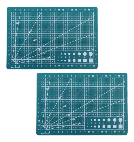 3 X 2x Tapetes De Costura Tablas De Corte 21cm X 14,5cm X