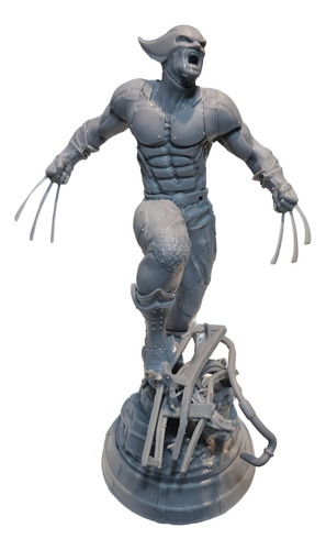 Boneco Action Figure Wolverine 3d - Sempintura