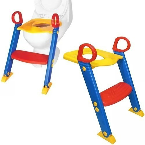 Asiento Adaptador Escalera Inodoro Wc Para Niños Froggie