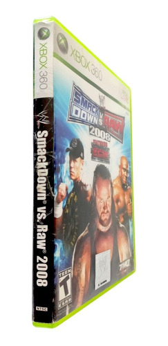 Wwe Smackdown Vs Raw 2008 Xbox 360 (Reacondicionado)