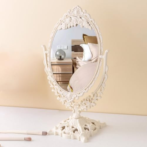 Espejo De Tocador Con Luces Y Taburete Ajustable